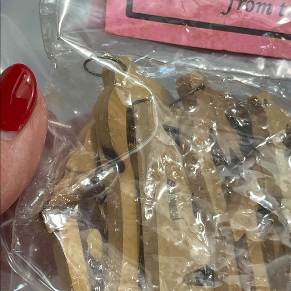 Jesus holy land ornaments ISREAL Olive Wood Christmas, Nativity, Star Bethlehem - Picture 10 of 10